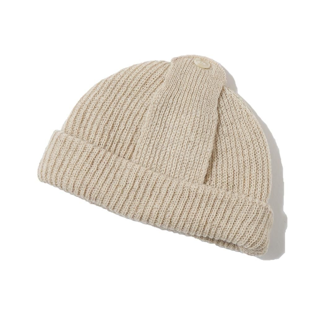 GOHEMP ( إ ) åå SHERLOCK WATCH CAP ( NATURAL ) GHG0250EWT