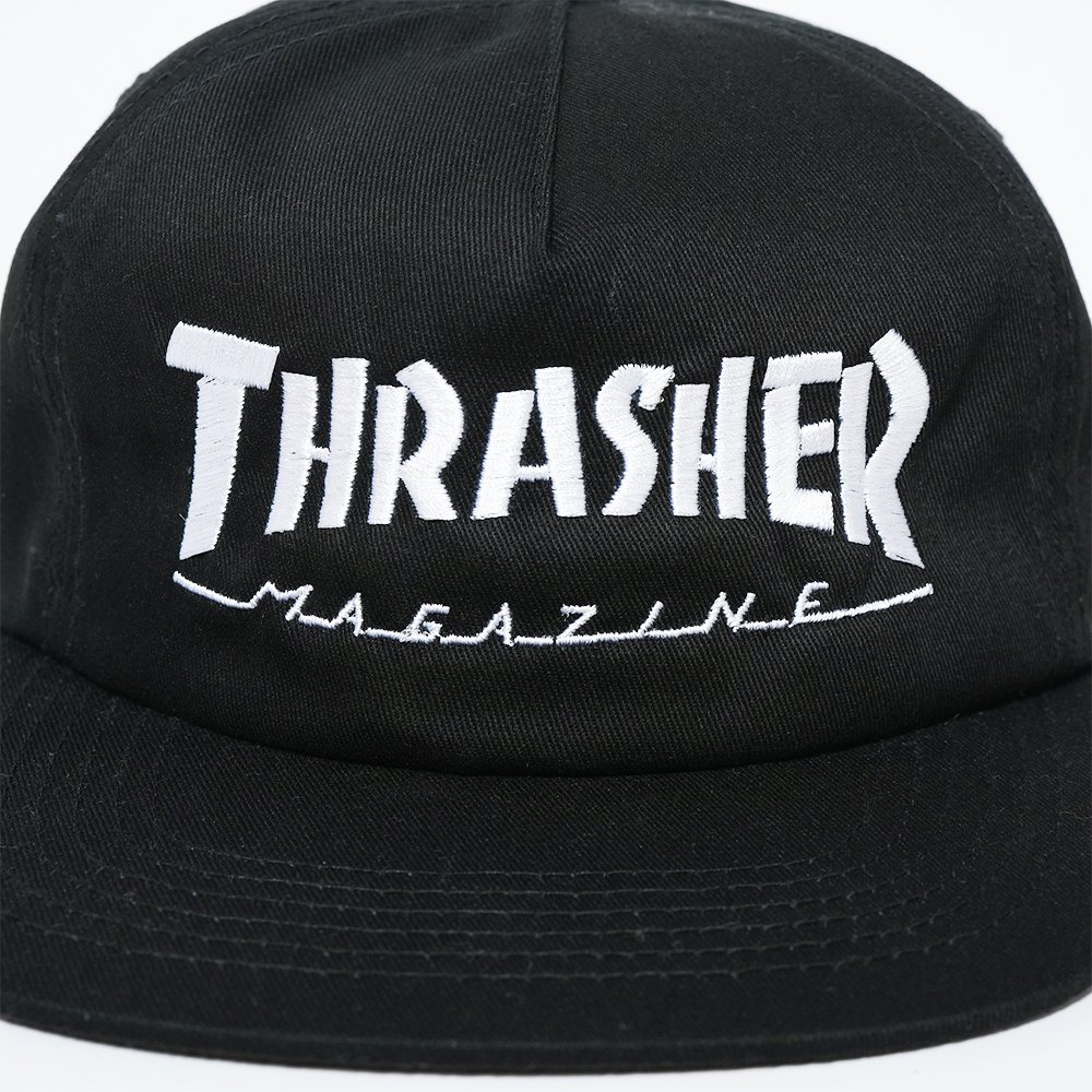 THRASHER ( スラッシャー ) キャップ MAG LOGO SNAPBACK CAP ( BLACK 