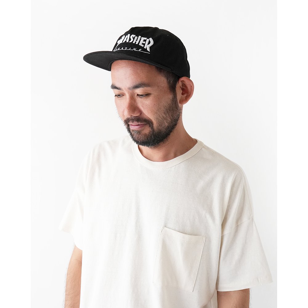 THRASHER ( スラッシャー ) キャップ MAG LOGO SNAPBACK CAP ( BLACK / WHITE ) -  JAU／REMILLAレミーラ, GOHEMPゴーヘンプ, HAVE A GRATEFUL DAY, DEVADURGA, AREth,  GREENCLOTHING, GENTEMSTICK 正規通販店 兵庫姫路 アパレルスノーボードスケートボードスケボー ...