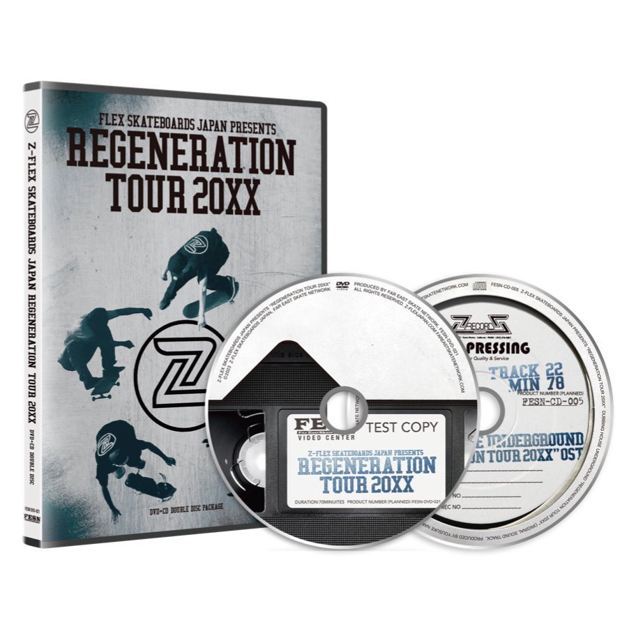 FESN ( ե ) Z-FLEX JAPAN SKATEBOARDS PRESENTS / REGENERATION TOUR 20XX (SKATEBOARD DVD)
