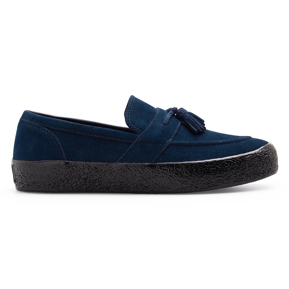 LAST RESORT AB ( ラストリゾートエービー ) D14 VM005 LOAFER SUEDE ( DRESS BLUE / BLACK  ) - JAU／REMILLAレミーラ, GOHEMPゴーヘンプ, HAVE A GRATEFUL DAY, DEVADURGA, AREth,  GREENCLOTHING, GENTEMSTICK 正規通販店 兵庫姫路 アパレルスノーボードスケートボード ...