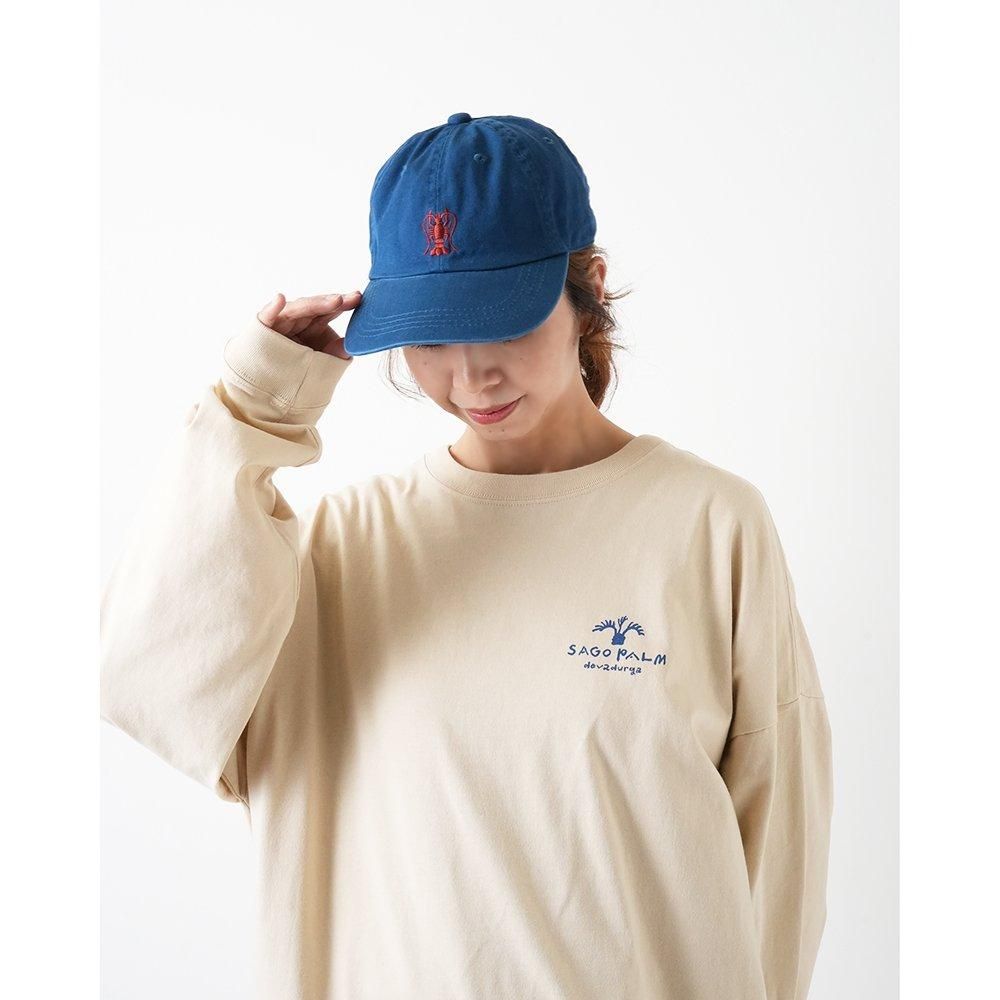 devadurga ( デヴァドゥルガ ) 刺繍キャップ EBI CAP ( BLUE
