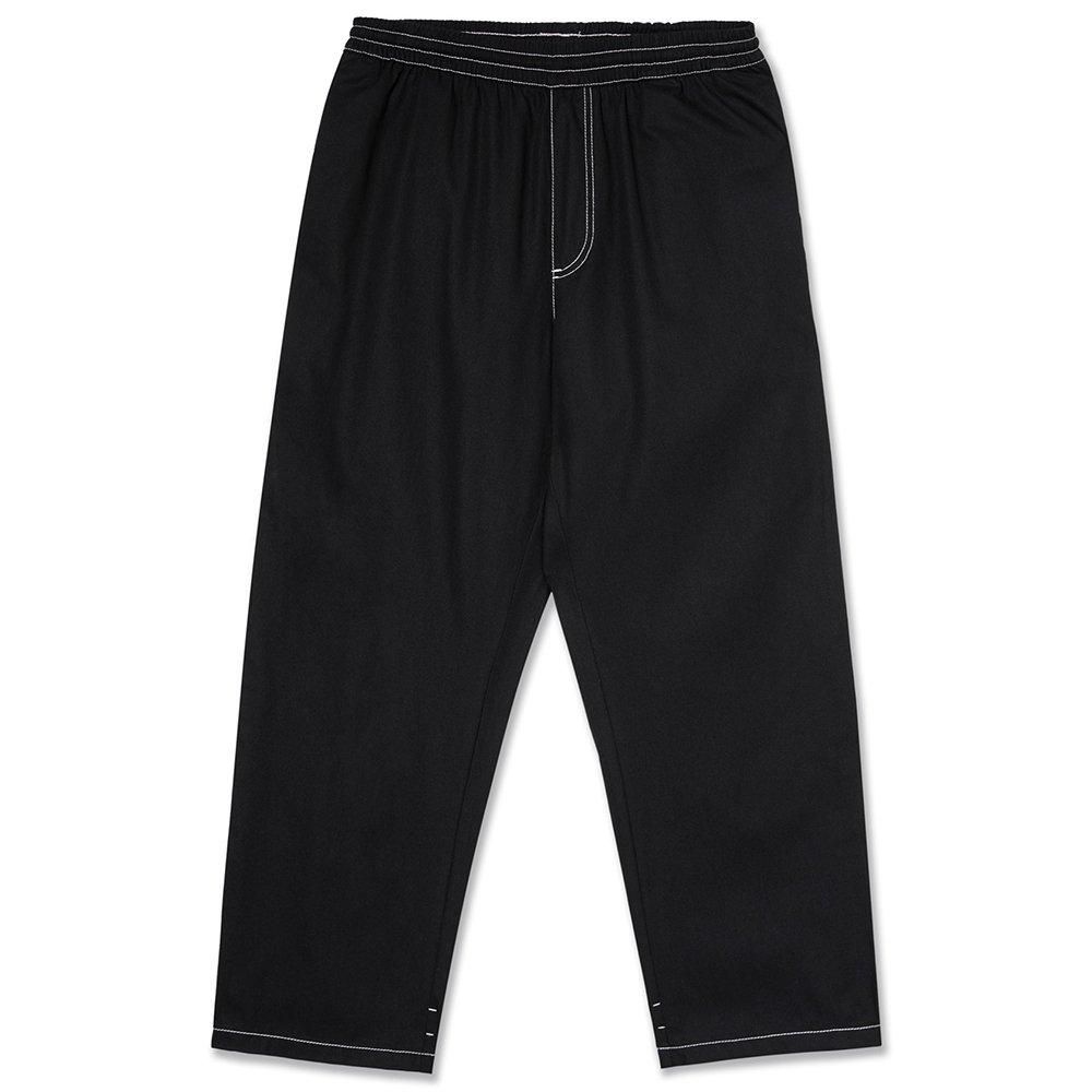 POLAR SKATE CO. ( ݡ顼 ) ƥåꥵեѥ  CONTRAST SURF PANTS ( BLACK / WHITE ) 