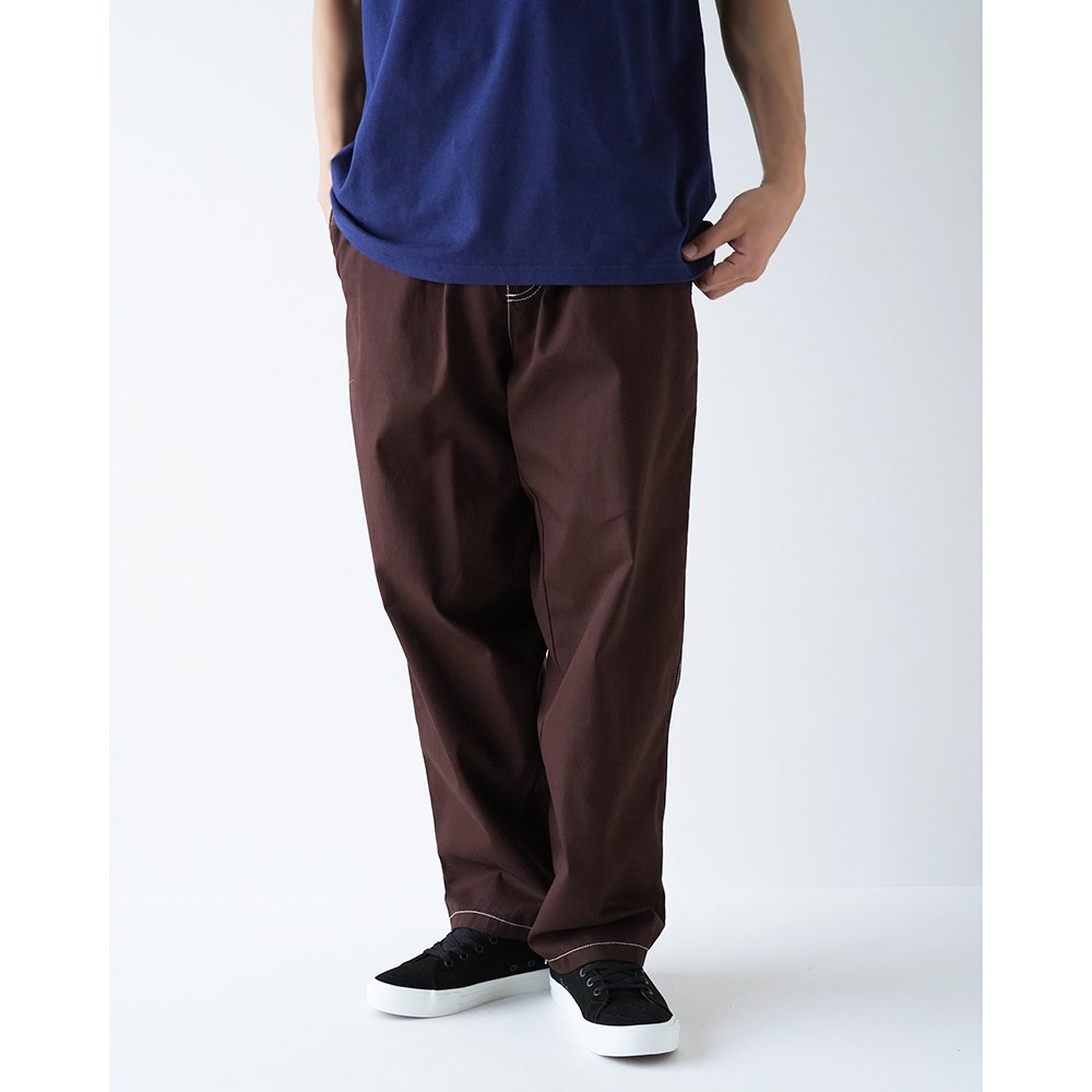 POLAR SKATE CO. ( ポーラー ) パンツ CONTRAST SURF PANTS ( CHOCOLATE / WHITE ) -  JAU／REMILLAレミーラ, GOHEMPゴーヘンプ, HAVE A GRATEFUL DAY, DEVADURGA, AREth,  GREENCLOTHING, GENTEMSTICK 正規通販店 兵庫姫路 アパレルスノーボードスケートボードスケボー ...