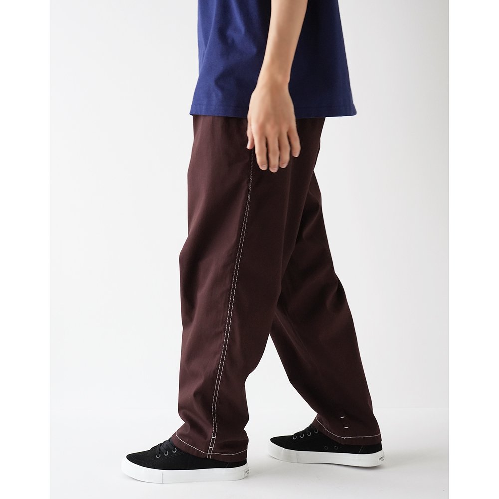 POLAR SKATE CO. ( ポーラー ) パンツ CONTRAST SURF PANTS ( CHOCOLATE / WHITE ) -  JAU／REMILLAレミーラ, GOHEMPゴーヘンプ, HAVE A GRATEFUL DAY, DEVADURGA, AREth,  GREENCLOTHING, GENTEMSTICK 正規通販店 兵庫姫路 アパレルスノーボードスケートボードスケボー ...