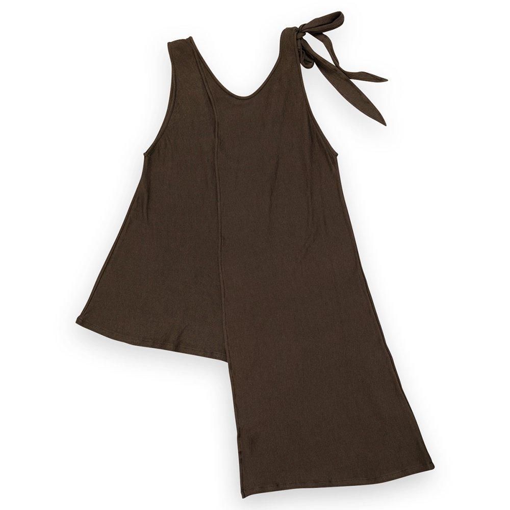 KiiRA ( キーラ ) 2024S/S タンクトップ ASYMMETRY TANK-TOP ki