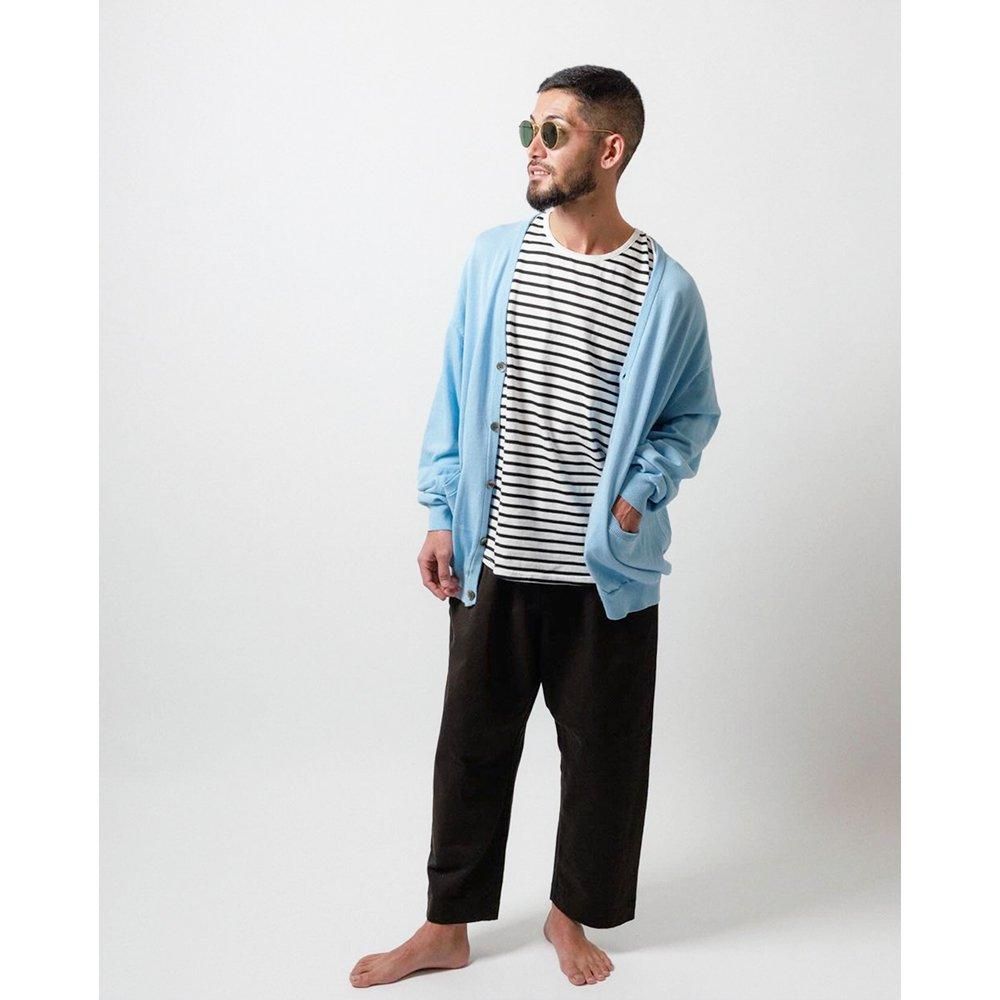 WAX ( ワックス ) カーディガン COTTON KNIT CARDIGAN ( SAX ) WX-0340 - JAU/REMILLAレミーラ, GOHEMPゴーヘンプ, HAVE A GRATEFUL DAY, DEVADURGA, AREth, GREENCLOTHING, GENTEMSTICK 正規通販店 兵庫姫路 アパレルスノーボードスケートボードスケボーセレクト WAX ( ワックス ) カーディガン COTTON KNIT CARDIGAN ( SAX ) WX-0340 - JAU/REMILLAレミーラ, GOHEMPゴーヘンプ, HAVE A GRATEFUL DAY, DEVADURGA, AREth, GREENCLOTHING, GENTEMSTICK 正規通販店 兵庫姫路 アパレルスノーボードスケートボードスケボーセレクト