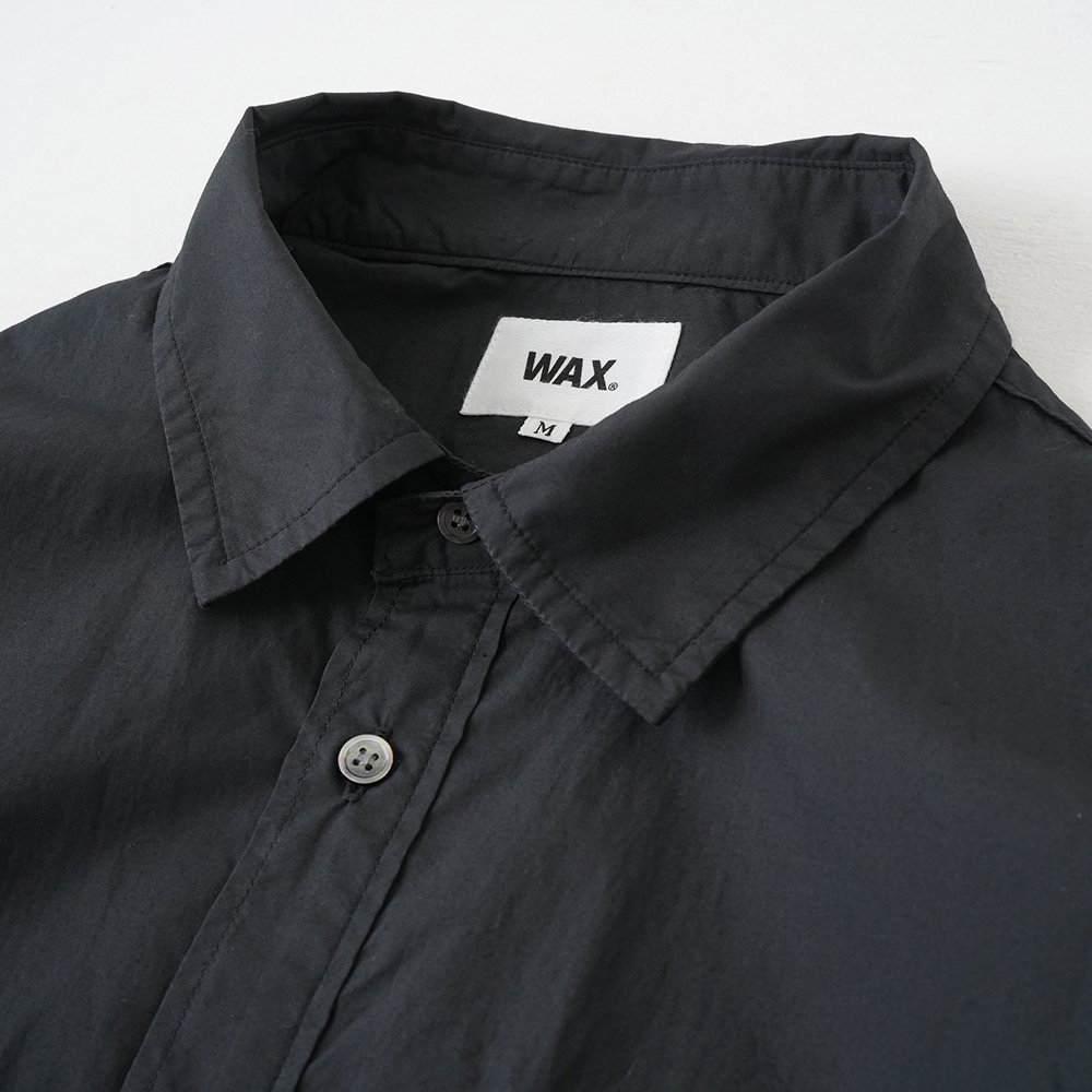 WAX ( ワックス ) バルーンシャツ BALLOON SHIRTS JACKET ( BLACK ) WX-0329 -  JAU／REMILLAレミーラ, GOHEMPゴーヘンプ, HAVE A GRATEFUL DAY, DEVADURGA, AREth,  GREENCLOTHING, GENTEMSTICK 正規通販店 兵庫姫路 アパレルスノーボードスケートボードスケボーセレクト ...