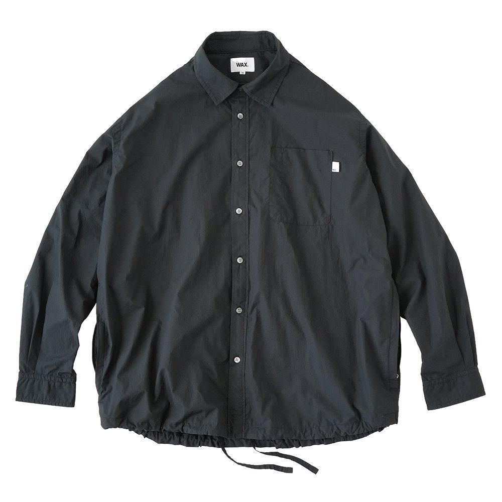 WAX ( å ) Х롼󥷥 BALLOON SHIRTS JACKET ( BLACK ) WX-0329
