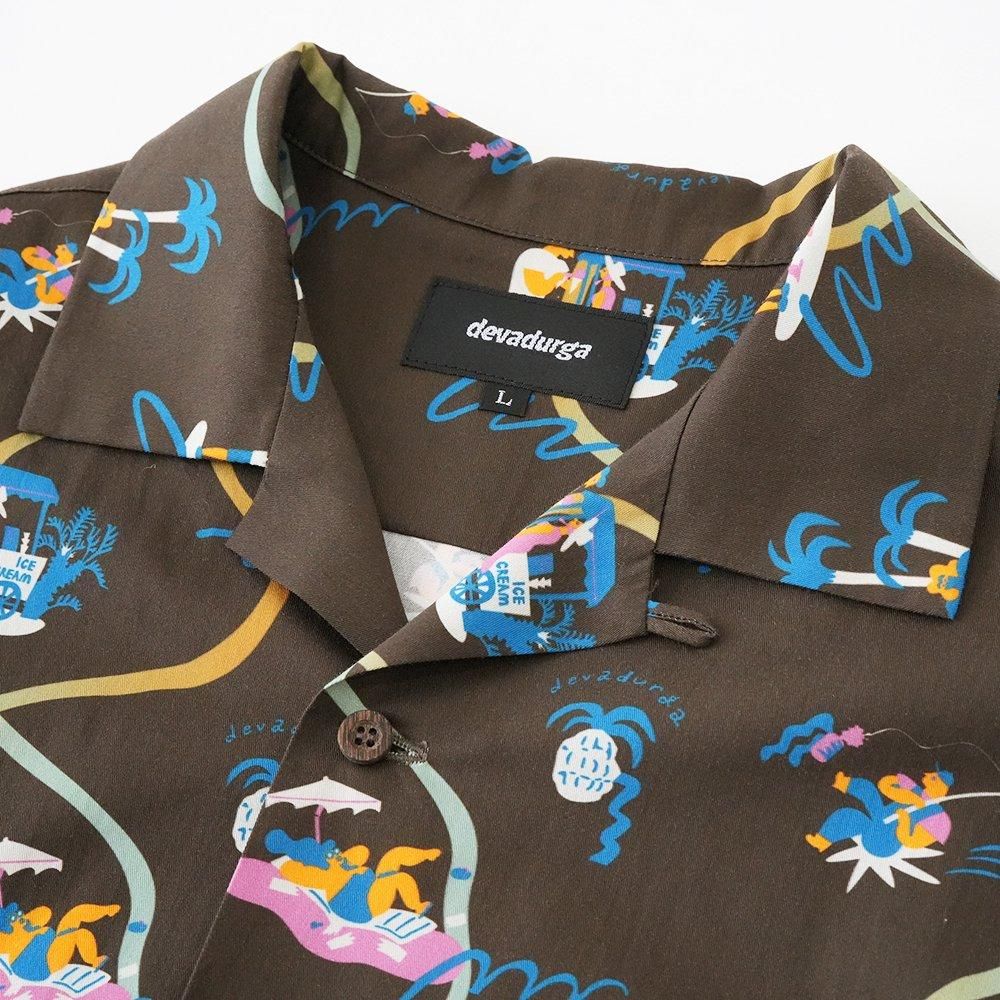 devadurga ( デヴァドゥルガ ) 半袖シャツ CLIMSY SHIRT ( D devadurga ( デヴァドゥルガ ) 半袖シャツ CLIMSY SHIRT ( D