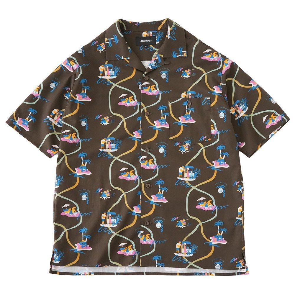 devadurga ( ǥɥ륬 ) Ⱦµ CLIMSY SHIRT ( D.BROWN ) dg-1545