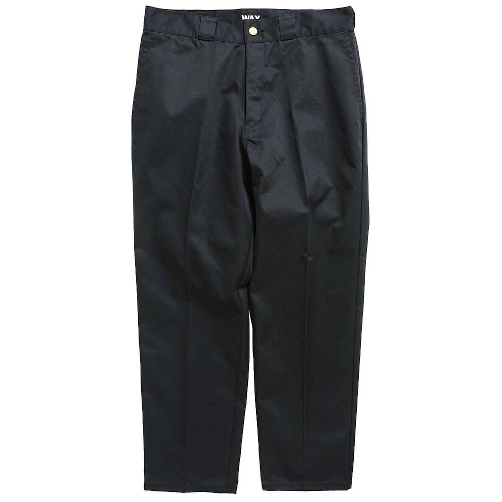 WAX ( å ) ѥ BLUCO  WAX WIDE TAPERED WORK PANTS ( BLACK ) WXB-003