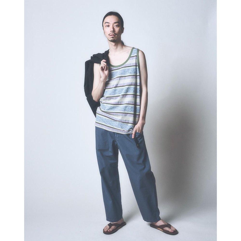 AK-EF-5 IDEE ラルフ・ボーヘンカンプ Untitled,2004 GOHEMP ( ゴーヘンプ ) タンクトップ SLIT PK TANK TOP ( ASH