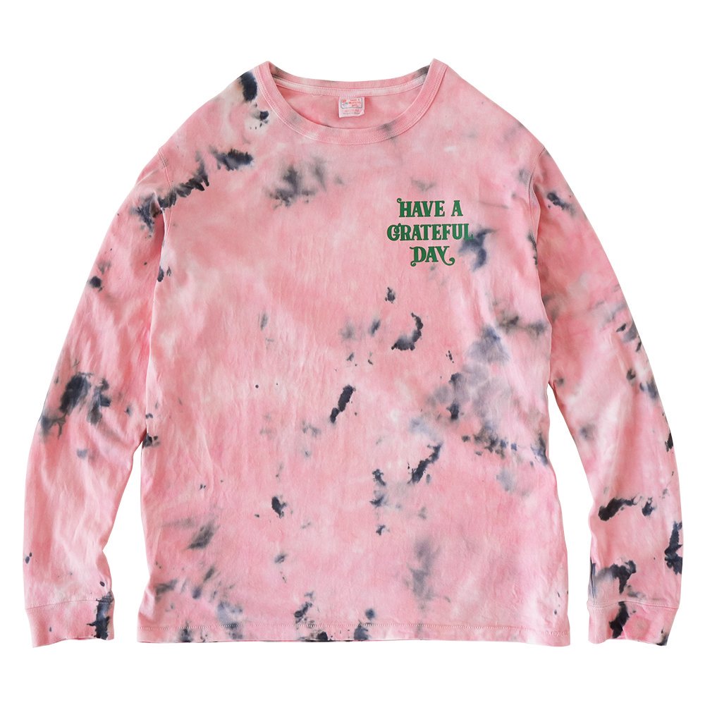 HAVE A GRATEFUL DAY ( ハブアグレイトフルデイ ) ロンTEE BERTHA TIE DYE L/S T-SHRT  GDC0276BRTH - JAU／REMILLAレミーラ, GOHEMPゴーヘンプ, HAVE A GRATEFUL DAY, DEVADURGA,  AREth, GREENCLOTHING, GENTEMSTICK 正規通販店 兵庫姫路 アパレルスノーボードスケート ...