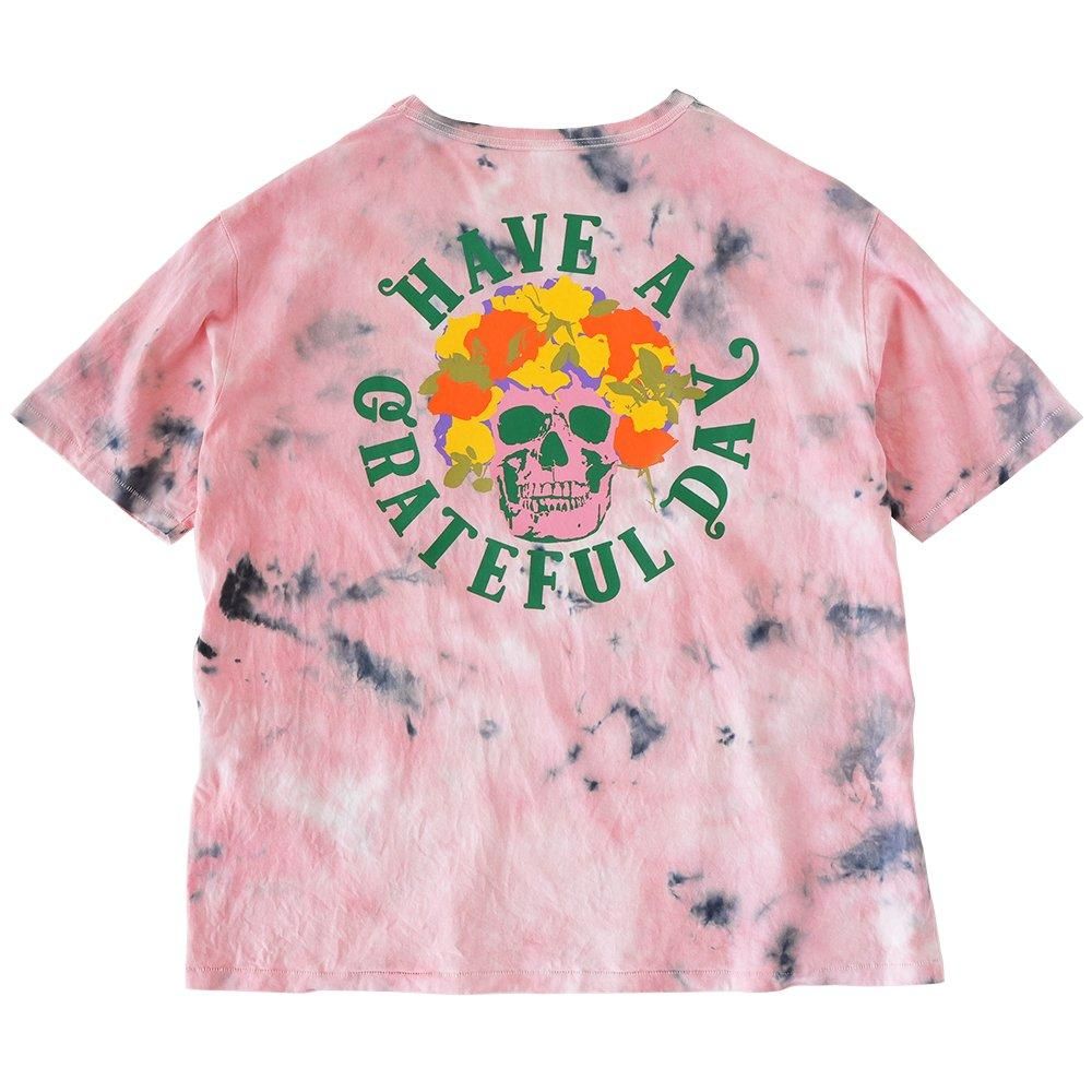 HAVE A GRATEFUL DAY ( ϥ֥쥤ȥեǥ ) T BERTHA TIE DYE TEE GDC0275BRTH