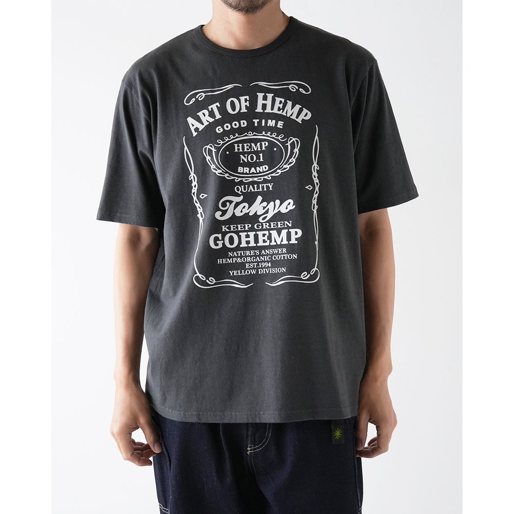 GOHEMP ( ゴーヘンプ ) Tシャツ FOUR GRAPHIC WIDE FITS TEE 