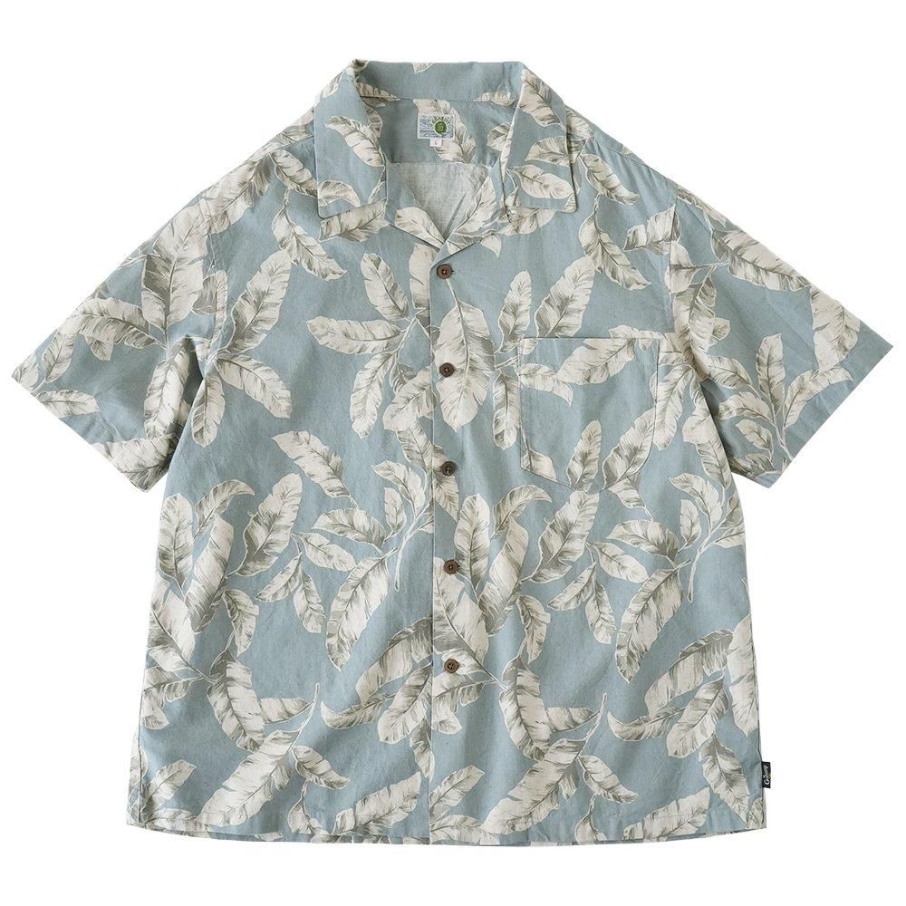  gohach1.logdb.net.{u} GOHEMP ( ゴーヘンプ ) 半袖シャツ OPEN MIND SHIRTS ( BLUE ...