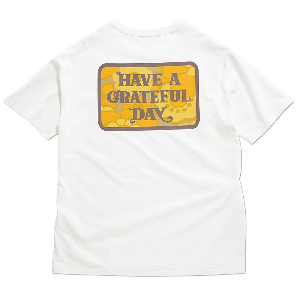 HAVE A GRATEFUL DAY ( ϥ֥쥤ȥեǥ ) T FLOWER BOX TEE ( WHITE ) GDC0297FWBX