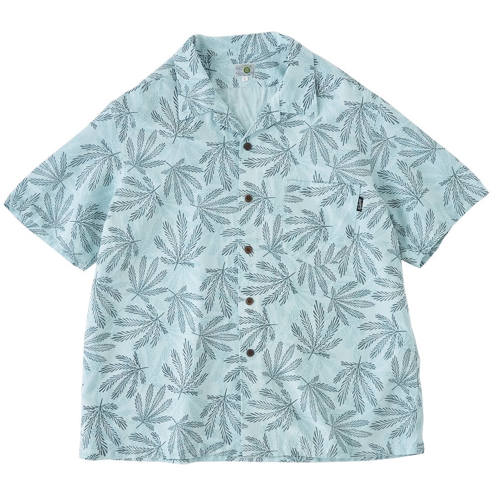 GOHEMP ( إ ) Ⱦµ OPEN MIND SHIRTS ( BLUE ) GHS3066SLF