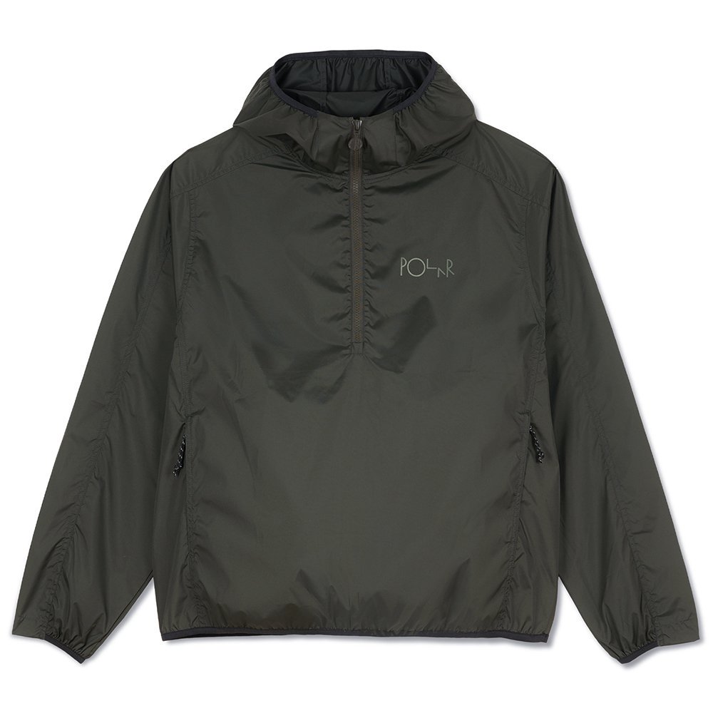 POLAR SKATE CO. ( ݡ顼 ) ѥå֥ͥΥå PACKABLE ANORAK JACKET ( DIRTY BLACK ) 