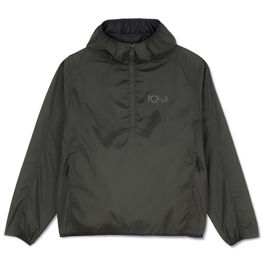 POLAR SKATE CO. ( ݡ顼 ) ѥå֥ͥΥå PACKABLE ANORAK JACKET ( DIRTY BLACK ) 