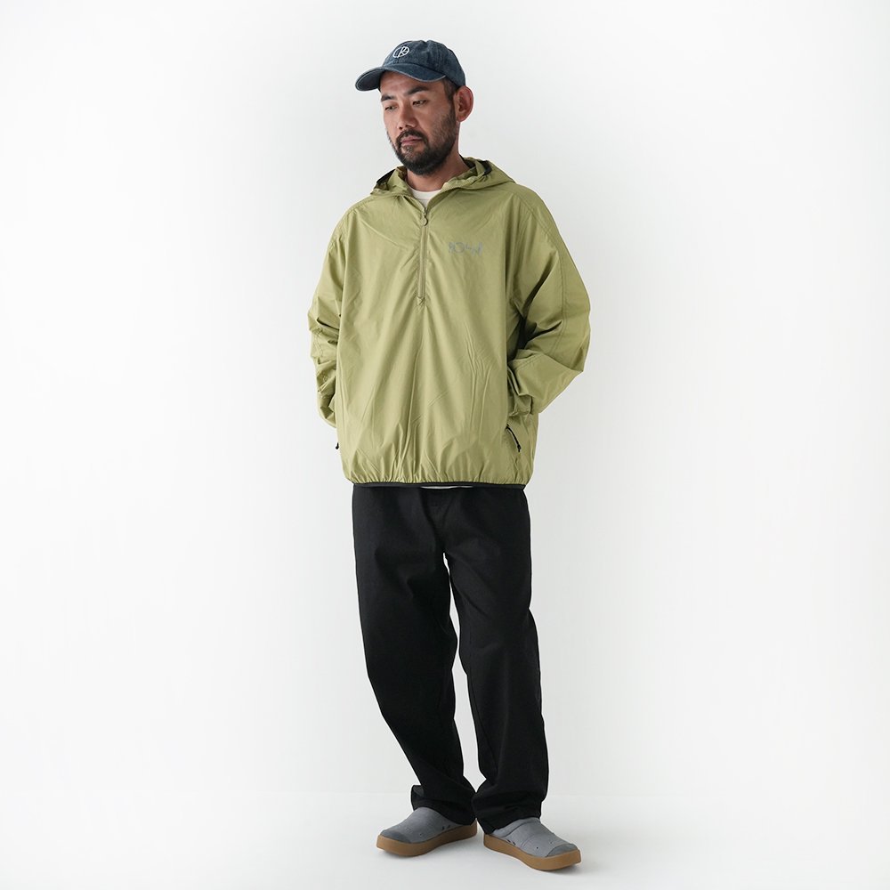 POLAR SKATE CO. ( ポーラー ) パッカブル仕様アノラック PACKABLE ANORAK JACKET ( DIRTY GREEN  ) - JAU／REMILLAレミーラ, GOHEMPゴーヘンプ, HAVE A GRATEFUL DAY, DEVADURGA, AREth,  GREENCLOTHING, GENTEMSTICK 正規通販店 兵庫姫路 アパレルスノーボードスケート ...