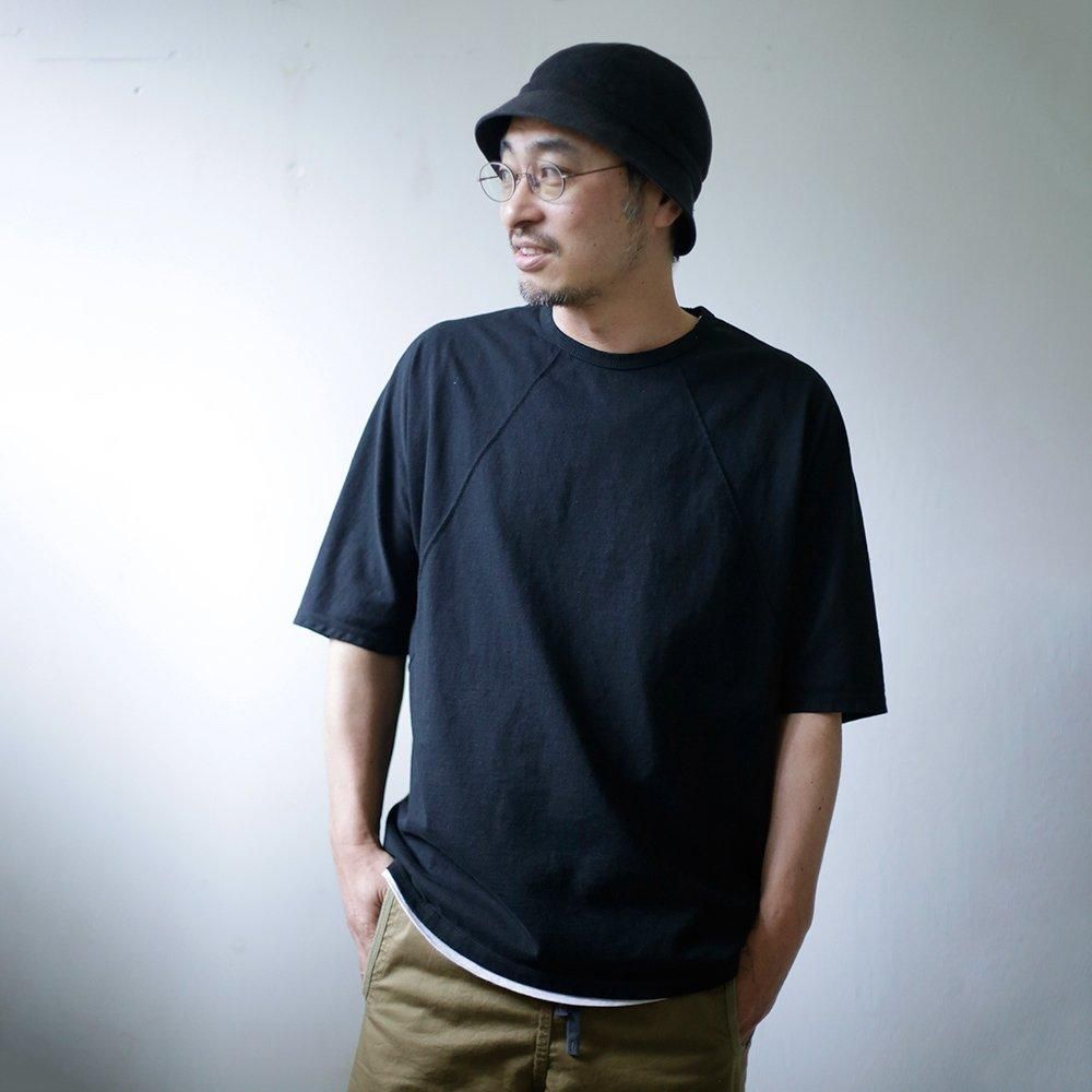 remilla ( レミーラ ) ラグドル五分 Tee ( ブラック ) R241207