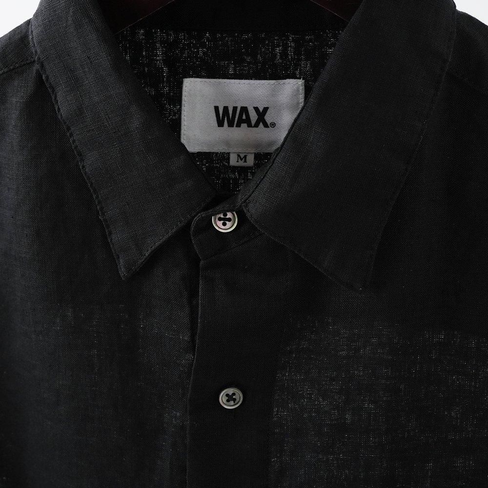 WAX Lサイズ 中綿ベスト ブラック WX-0390 WAX(ワックス) / 中綿ベスト / Puff vest - BLACK / WX-0390