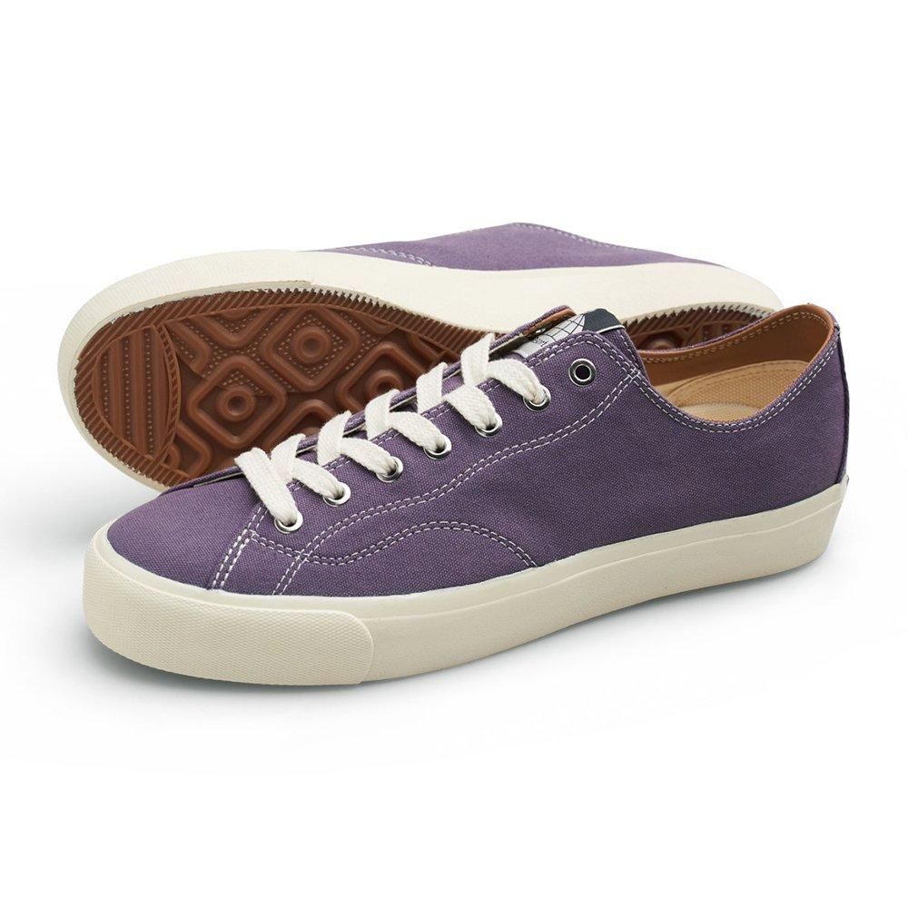 LAST RESORT AB ( 饹ȥ꥾ȥӡ ) Х塼 VM003 CANVAS LOW ( PURPLE HAZE / WHITE ) 27.5cm