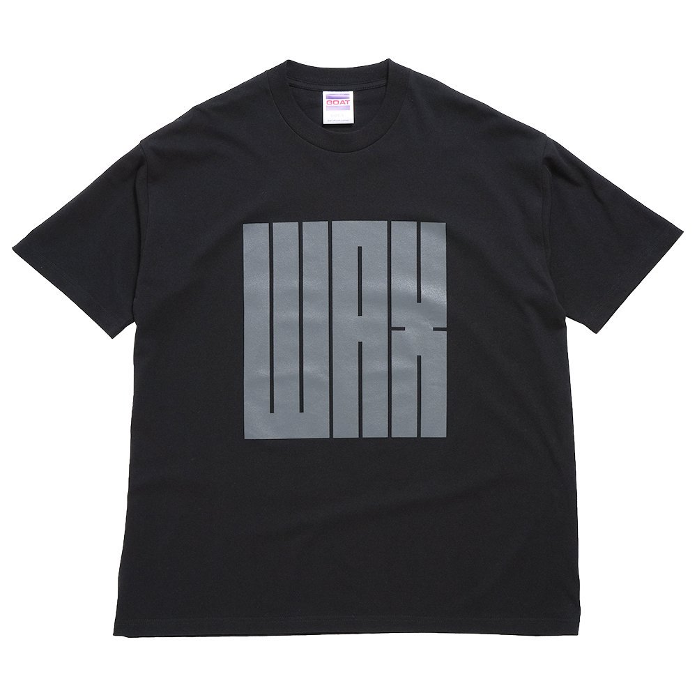 WAX ( å ) T ʸ TEE ( BLACK ) WX-0382