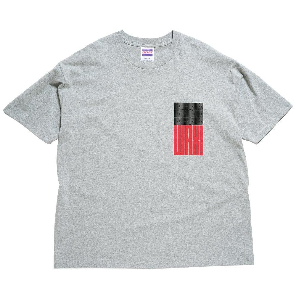 WAX ( å ) T ʸ DESIGN TEE ( GRAY ) WX-0380