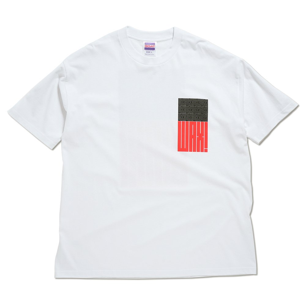 WAX ( å ) T ʸ DESIGN TEE ( WHITE ) WX-0380