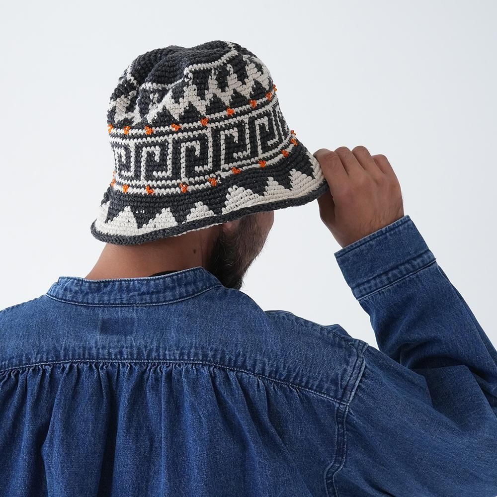 HAVE A GRATEFUL DAY BEADS CROCHET HAT SEEK 札幌 オンラインストア