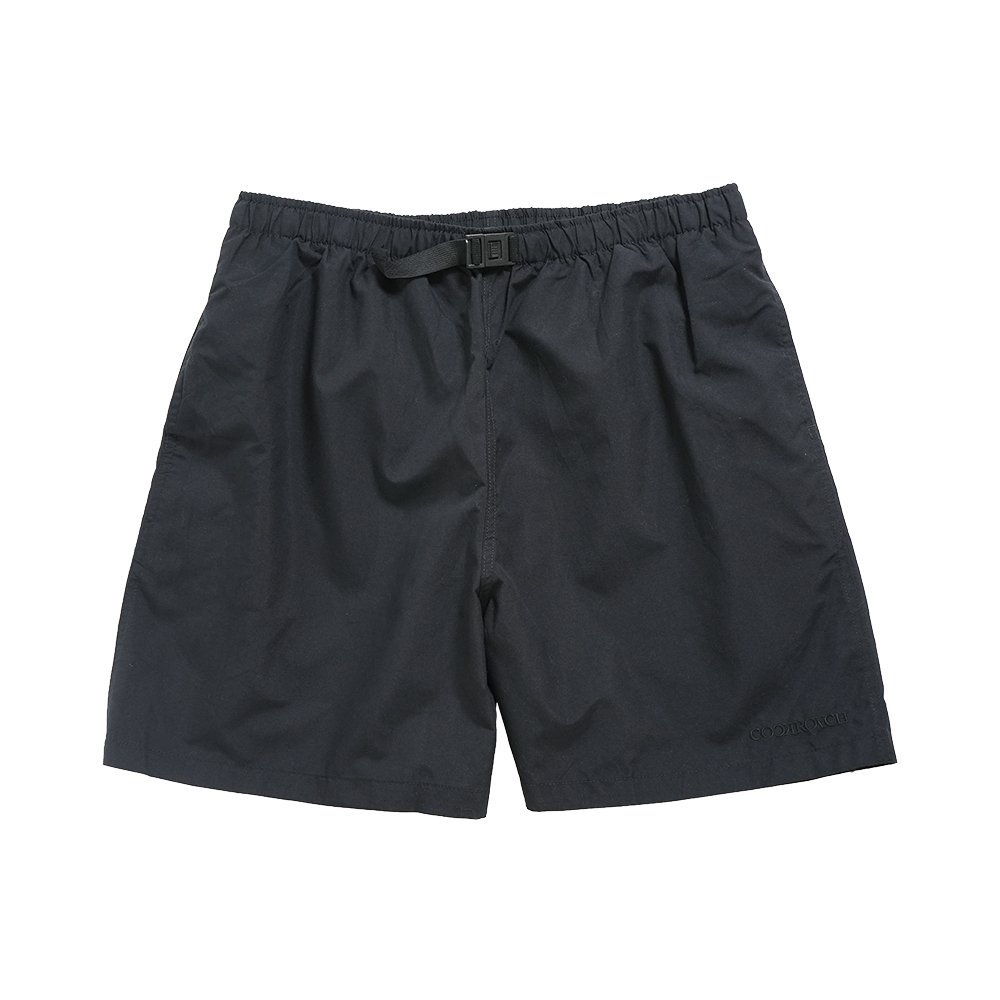 COCKROACH ( å ) 硼 OG LOGO STITCH - SWIM SHORTS ( BLACK )