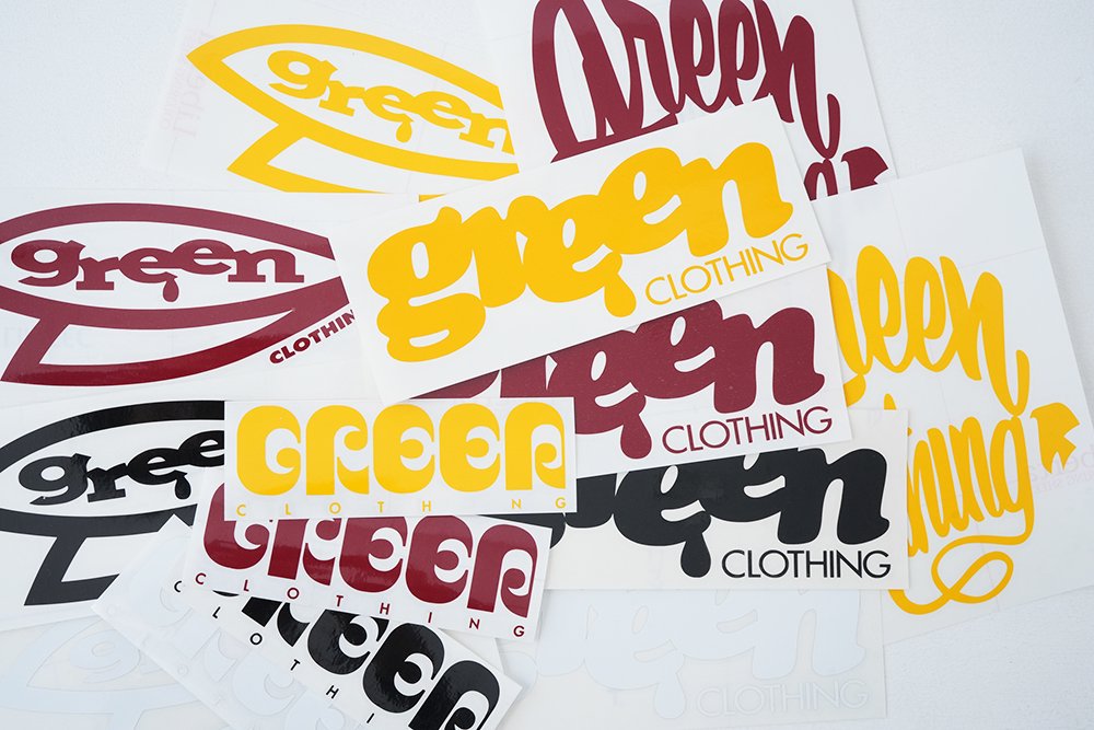 greenclothing ステッカー 人気