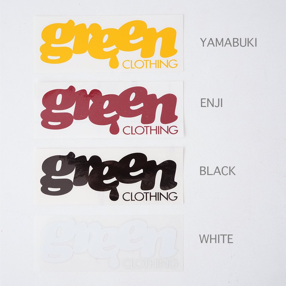 greenclothing ステッカー 人気