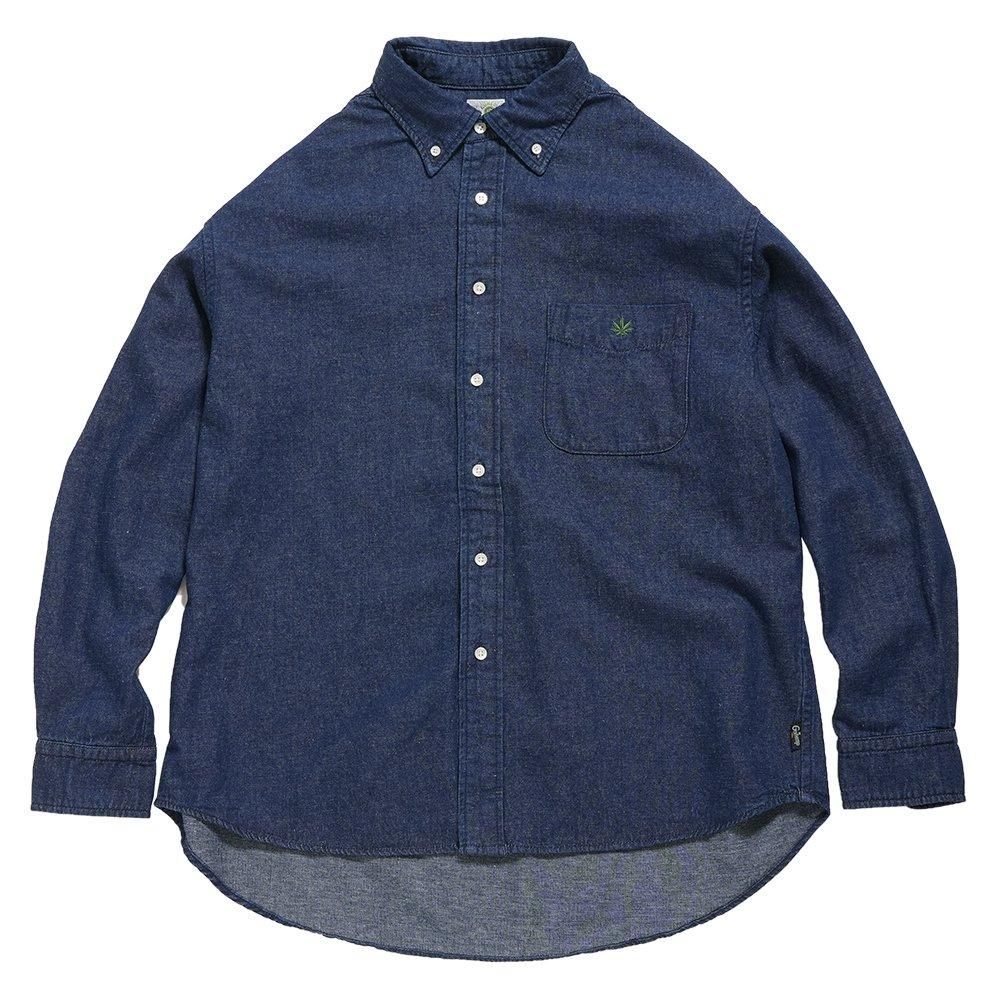 GOHEMP ( إ ) ɽإץǥ˥ॷ BD RELAX SHIRTS ( ONE WASH ) GHS3130DTO