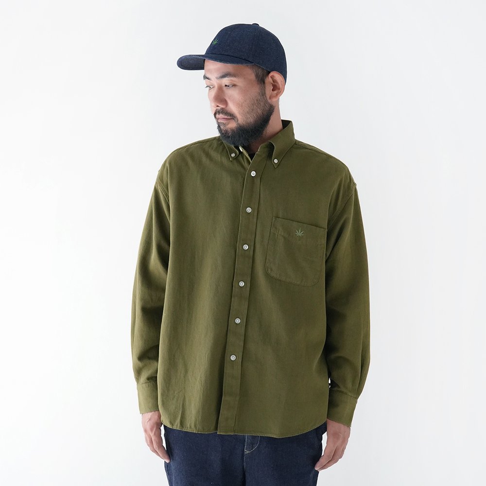 GOHEMP ( ゴーヘンプ ) 麻柄刺繍ヘンプコットンシャツ BD RELAX SHIRTS ( OLIVE ) GHS3130GVF -  JAU／REMILLAレミーラ, GOHEMPゴーヘンプ, HAVE A GRATEFUL DAY, DEVADURGA, AREth,  GREENCLOTHING, GENTEMSTICK 正規通販店 兵庫姫路 アパレルスノーボードスケートボード ...