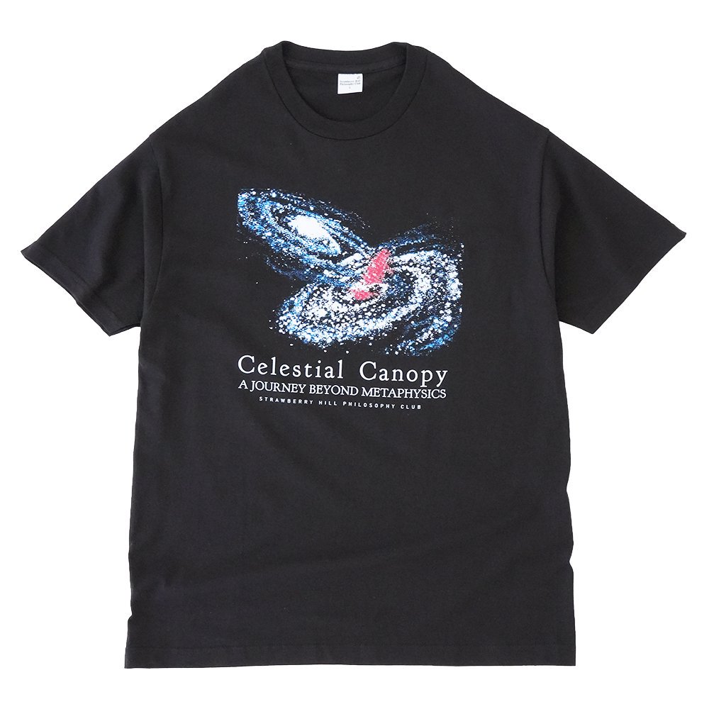 Strawberry Hill Philosophy Club ( ȥ٥꡼ҥեե ) T CELESTIAL CANOPY TEE ( BLACK )