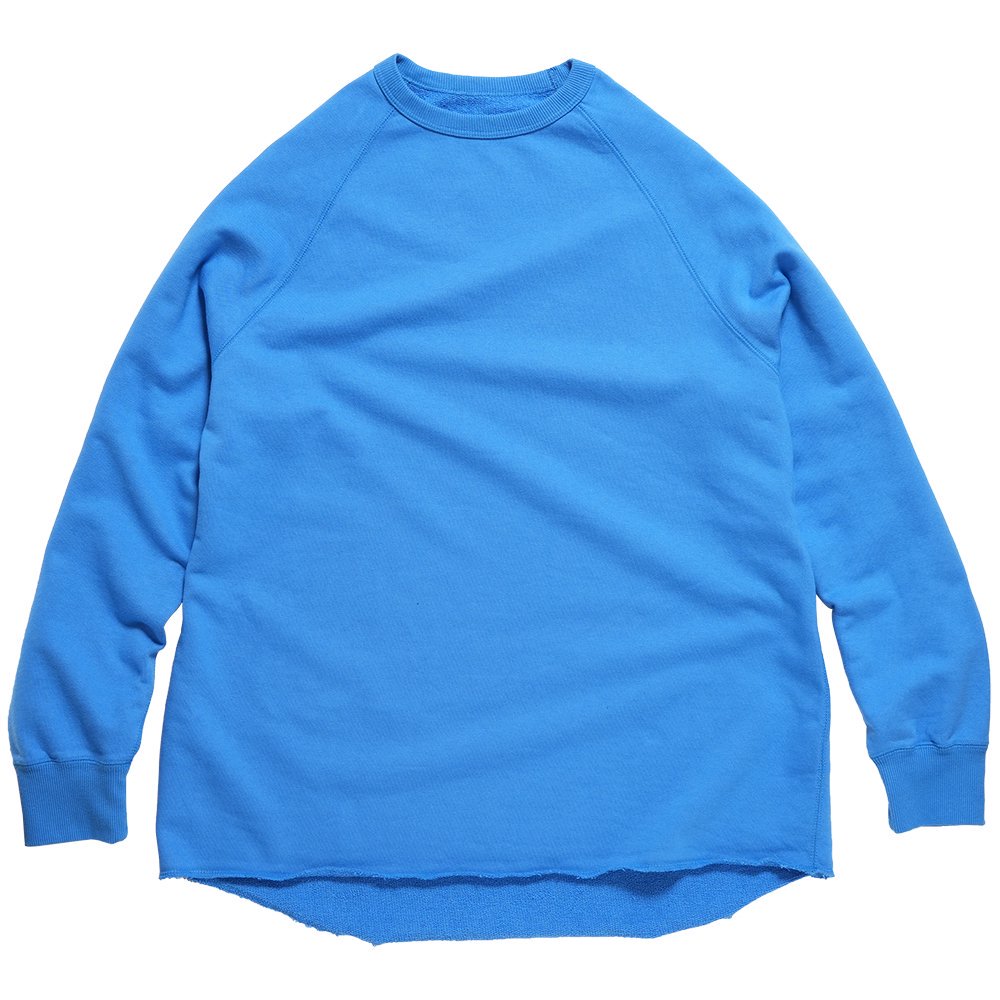 WAX ( å ) å CUT OFF SWEAT SHIRTS ( BLUE ) WX-0406