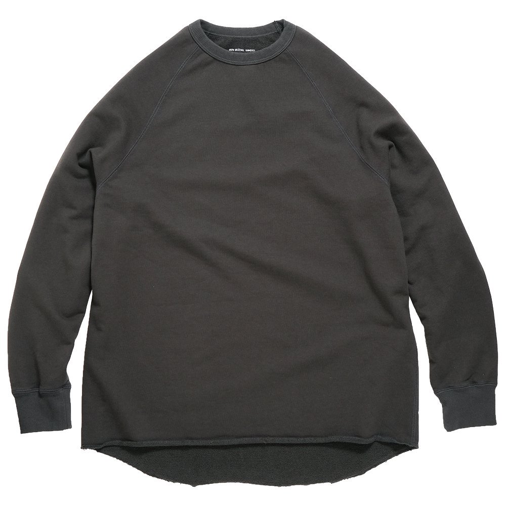 WAX ( å ) å CUT OFF SWEAT SHIRTS ( BLACK ) WX-0406