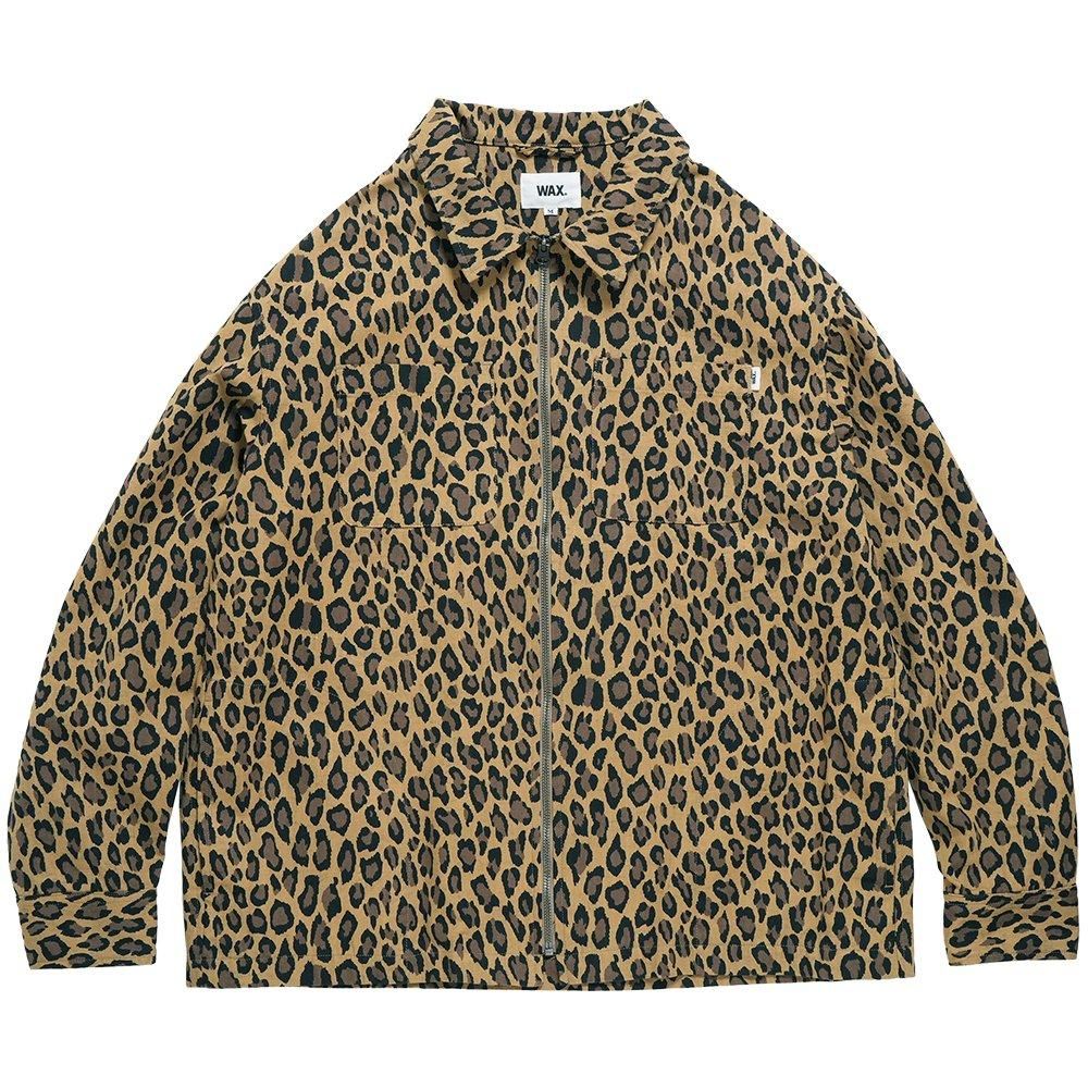 れおぱーど。 WAX ( ワックス ) レオパードジップジャケット LEOPARD ZIP