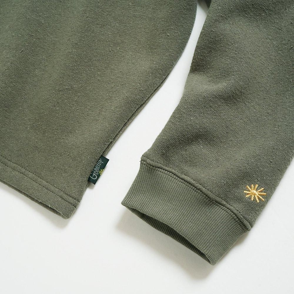 GOHEMP ( ゴーヘンプ ) ワイドシルエット 裏起毛 HEMP BIG CREW