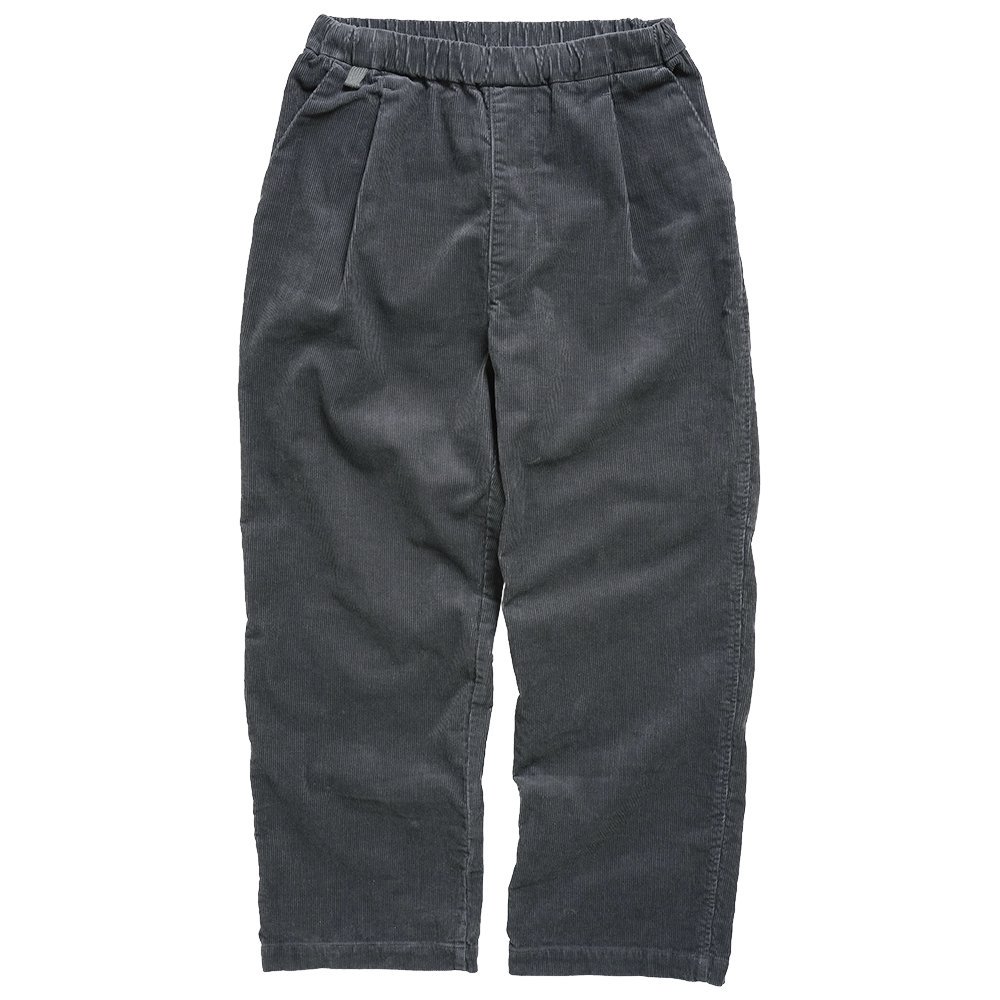 WAX ( å ) ǥ磻ɥѥ CORDUROY WIDE PANTS ( GRAY ) WX-0395