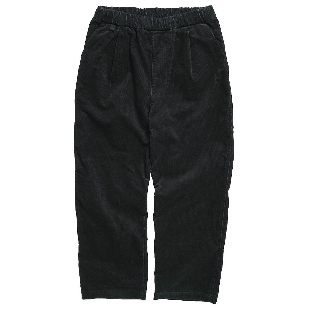 WAX ( å ) ǥ磻ɥѥ CORDUROY WIDE PANTS ( BLACK ) WX-0395