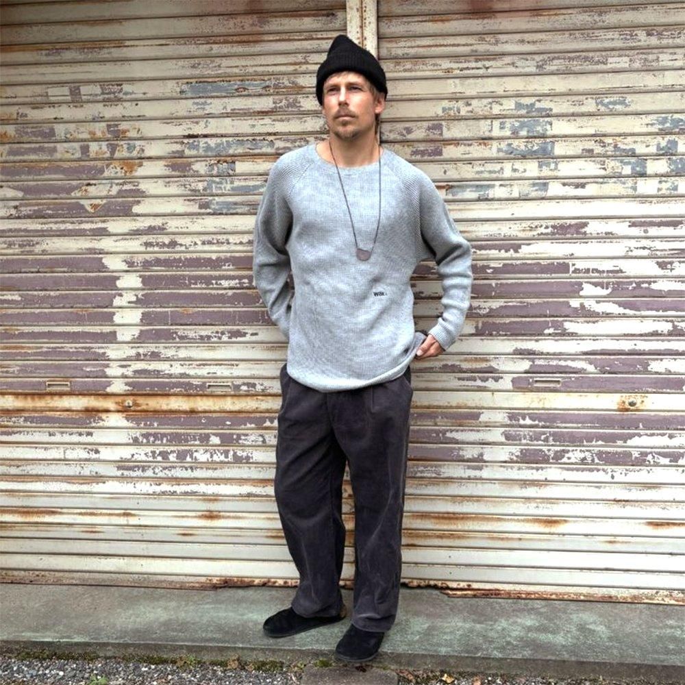 WAX ( ワックス ) サーマル LOOSE FIT THERMAL ( GRAY ) WX-0405 - JAU