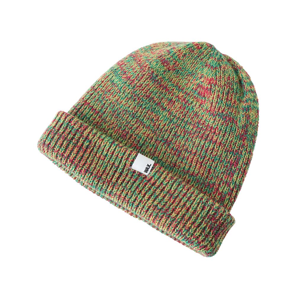 WAX ( å ) WOOL BEANIE ( RASTA ) WX-0412