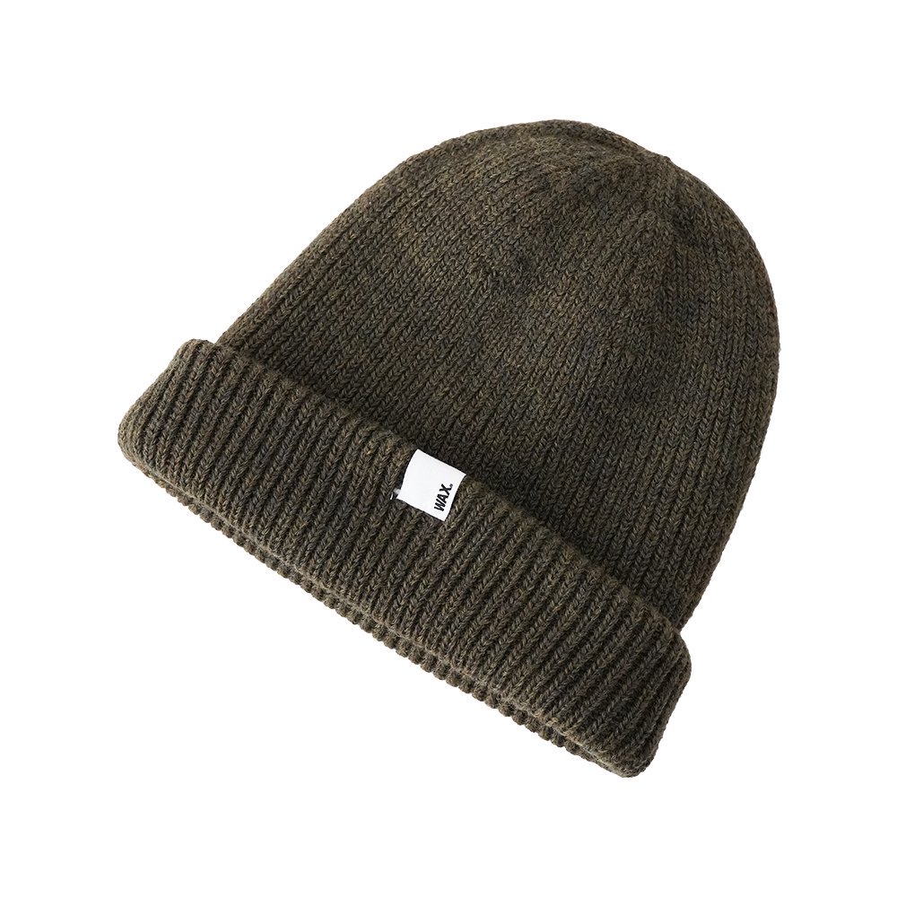 WAX ( å ) WOOL BEANIE ( CHARCOAL ) WX-0412