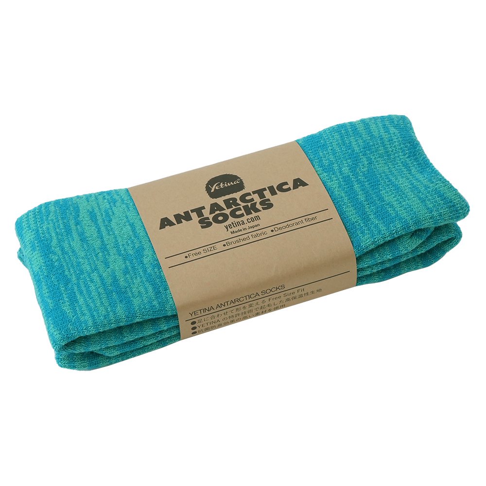 YETINA ( ƥ ) ü쵯ӥå ANTARCTICA SOCKS ( MIX MINT BLUE )