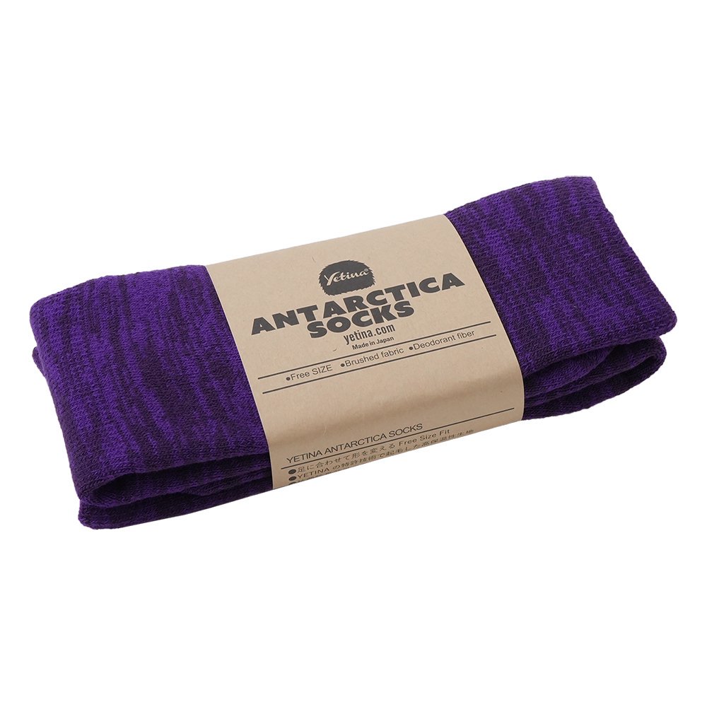 YETINA ( ƥ ) ü쵯ӥå ANTARCTICA SOCKS ( MIX PURPLE )